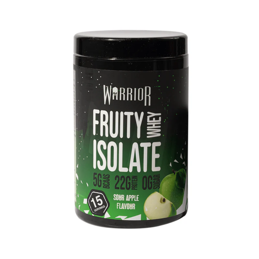 Warrior Fruity Whey Isolate 375g Sour Apple