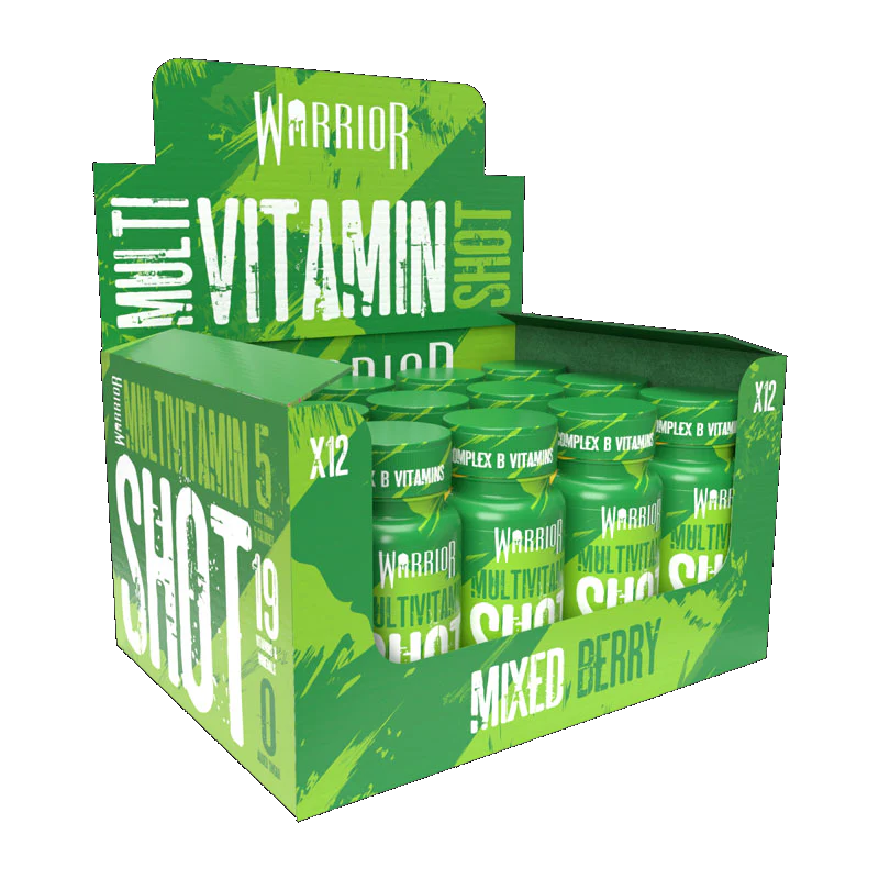 Warrior Multi-Vitamin Shots 12x60ml Citrus