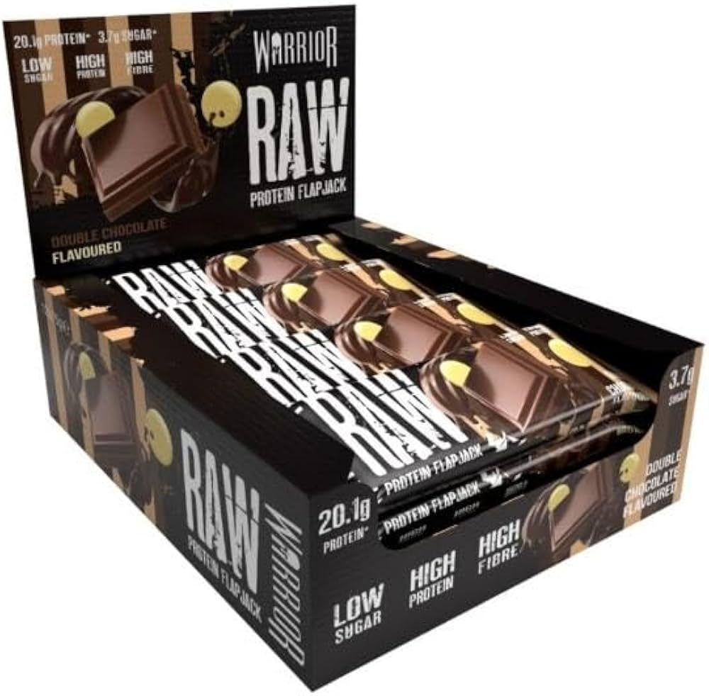 Warrior Raw Protein Flapjack 12x75g Chocolate Orange
