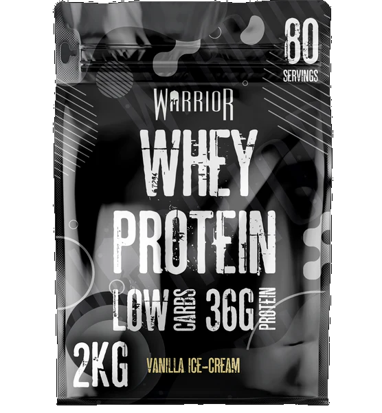 Warrior Whey 2kg Vanilla Ice Cream