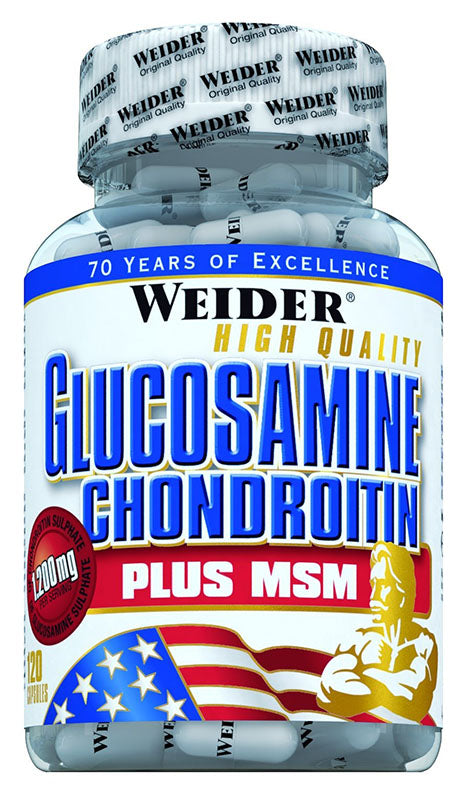 Weider Glucosamine Chondrotin Plus MSM - 120 caps