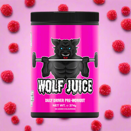 Wolf Supplements Wolf Juice V2 374g Raspberry Jelly Cubes