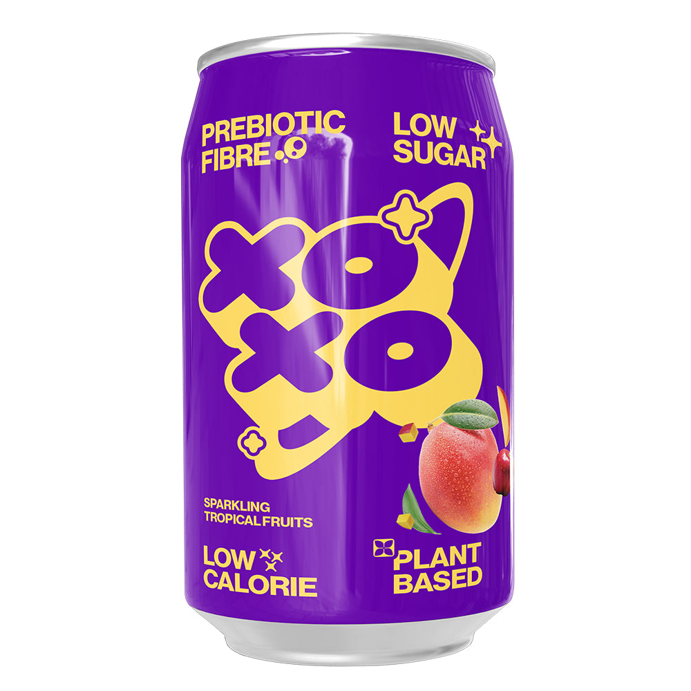 XOXO SODA_XOXO Tropical Prebiotic Soda 330ml-pack of 3
