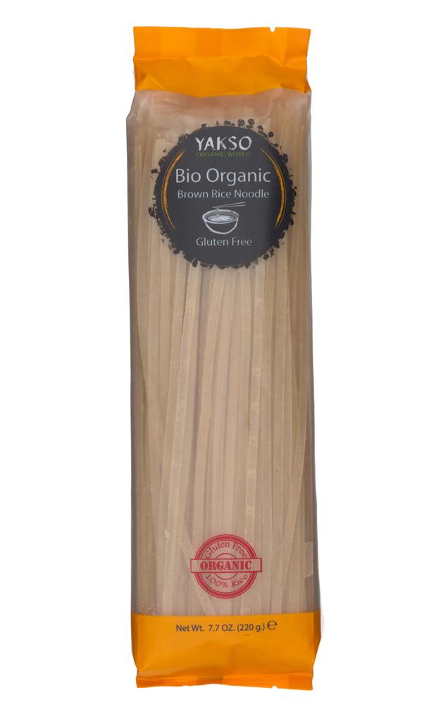 Yakso_Organic Brown Rice Noodles 220g-pack of 4