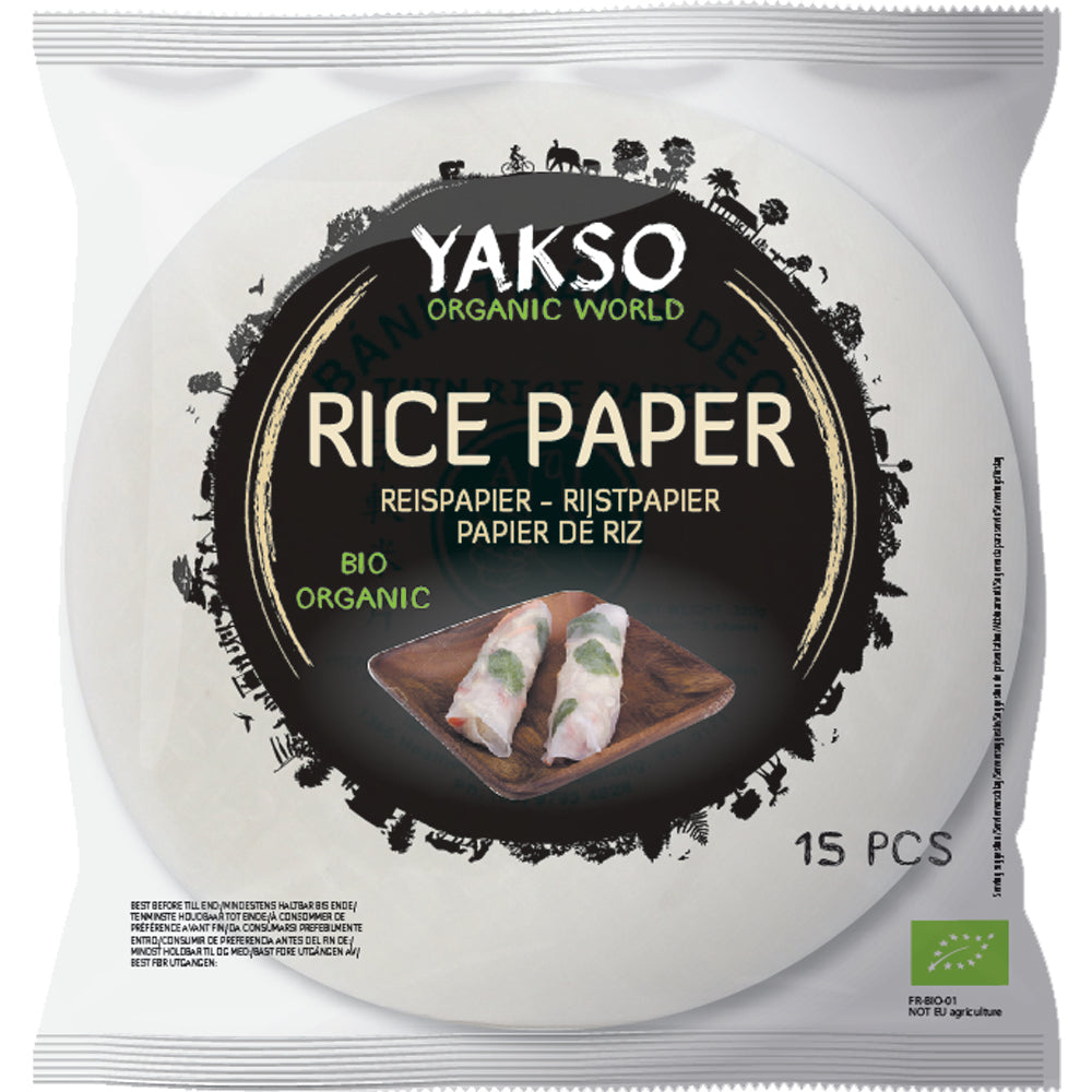 Yakso_Organic Rice Paper 150g-pack of 5