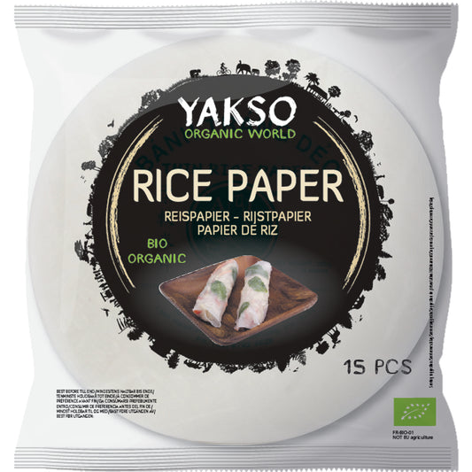Yakso_Organic Rice Paper 150g-pack of 5