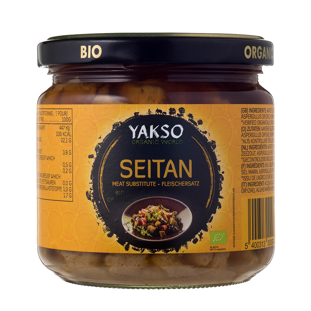 Yakso_Organic Seitan in Tamari 200g