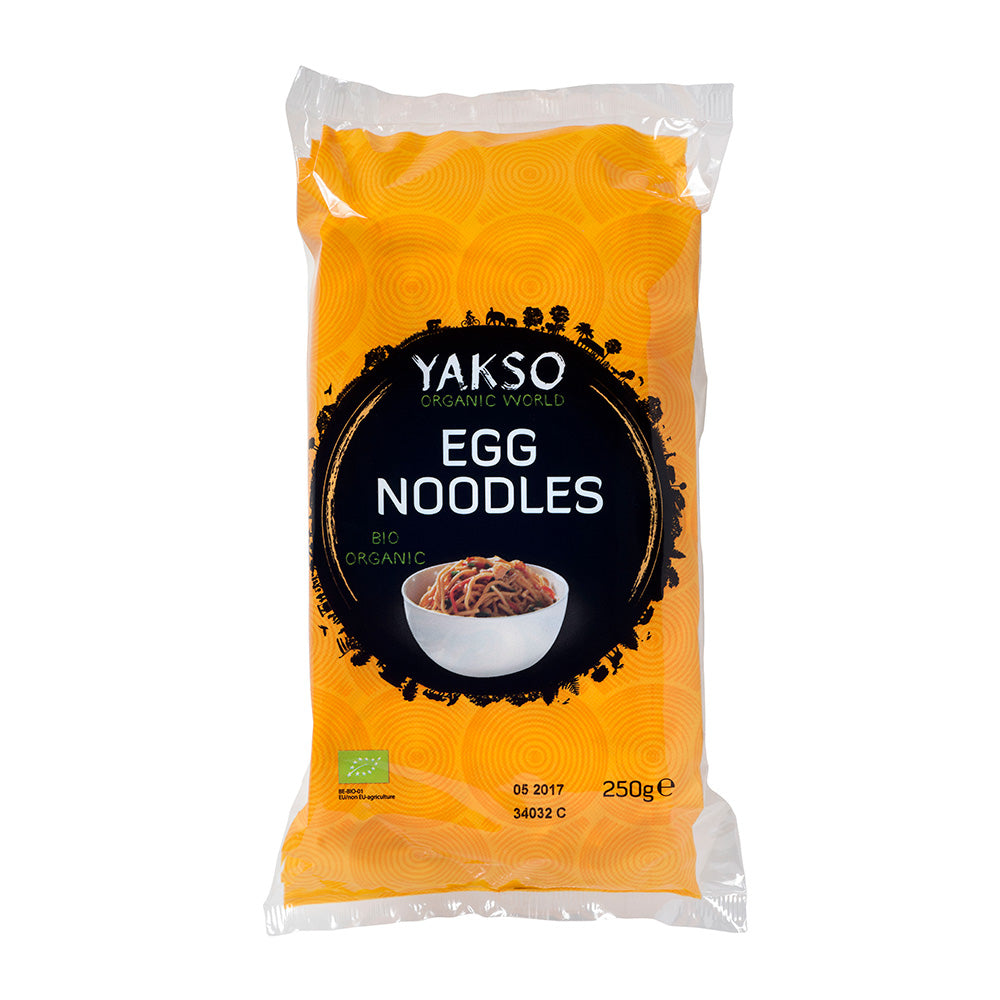 Yakso_Organic Egg Noodles 250g-pack of 6
