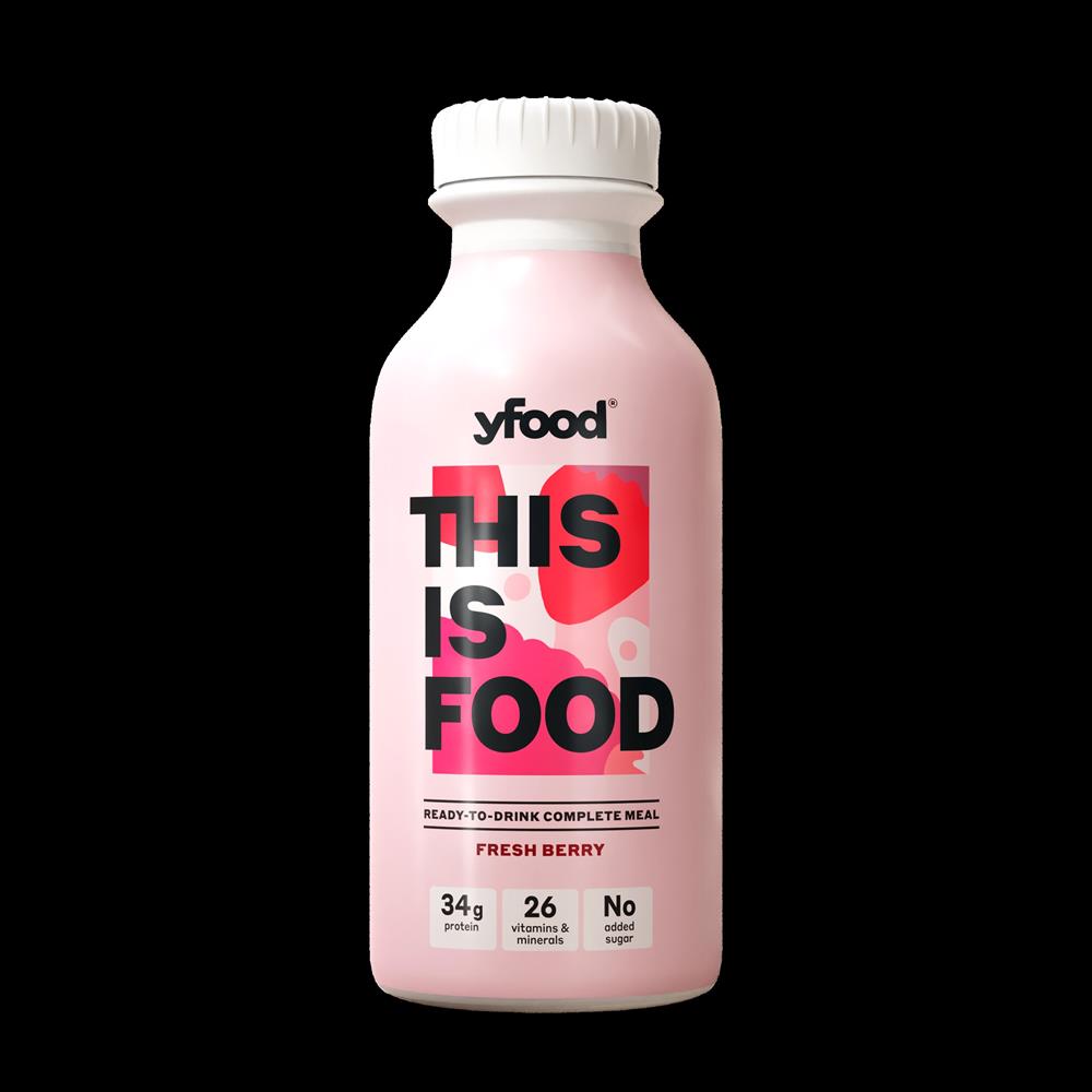 yfood_Fresh Berry Ready to Drink Complete Meal 500ml-pack of 3
