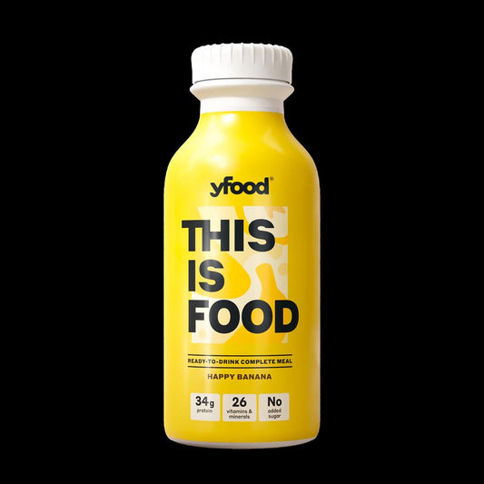 yfood_Happy Banana Ready to Drink Complete Meal 500ml-Pack of 3