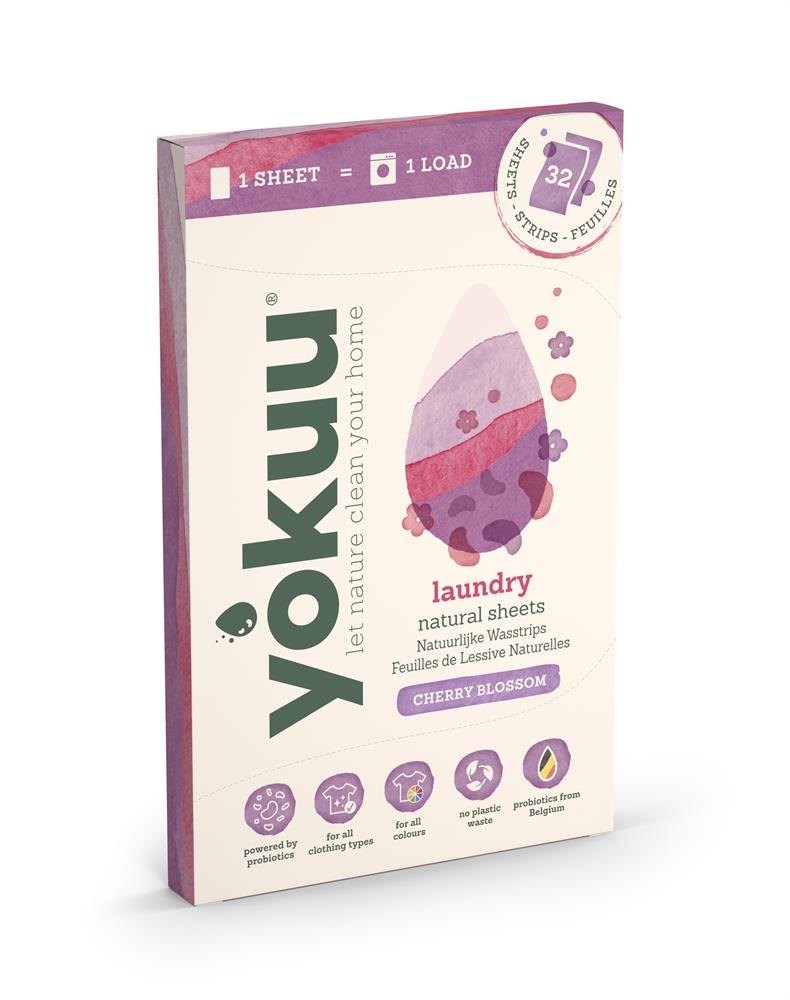 Yokuu_15% OFF Yokuu Laundry Sheets Cherry Blossom (32 sheets)