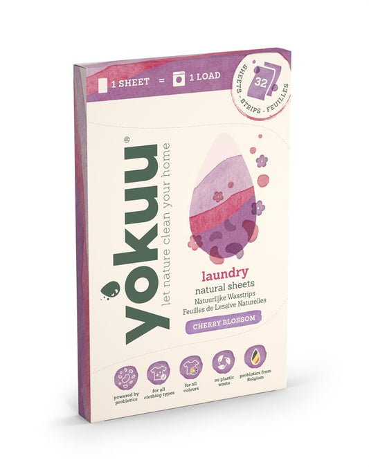Yokuu_15% OFF Yokuu Laundry Sheets Cherry Blossom (32 sheets)