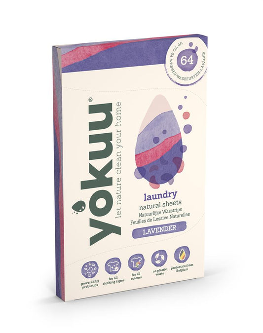 Yokuu_15% OFF Yokuu Laundry Sheets Lavender (32 sheets)