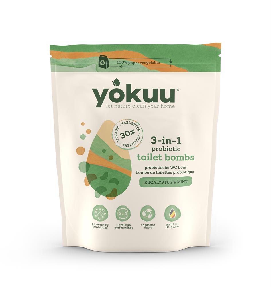 Yokuu_15% OFF Yokuu Toilet Bombs (Eucalyptus & Mint) 30 tablets