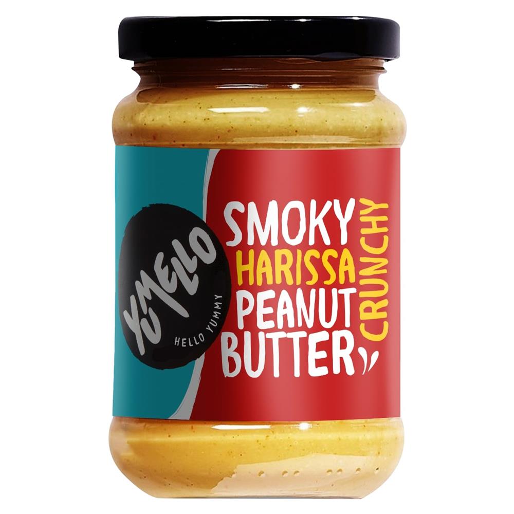 Yumello_Crunchy Smoky Harissa Peanut Butter 285g-Pack of 2