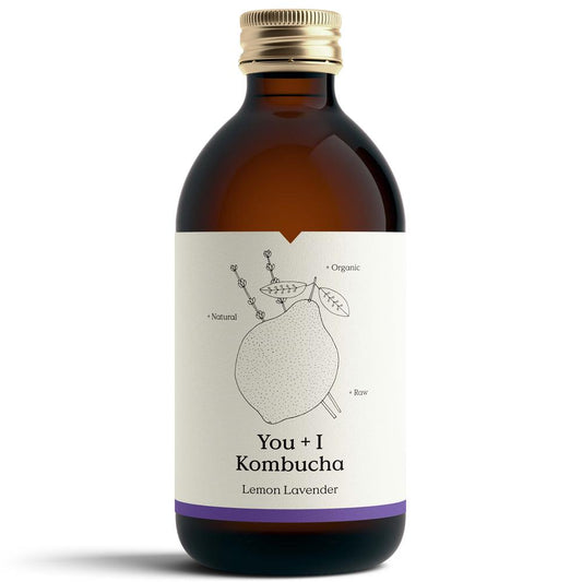 You + I_Kombucha - Lemon Lavender (Organic) - 330ml-pack of 4