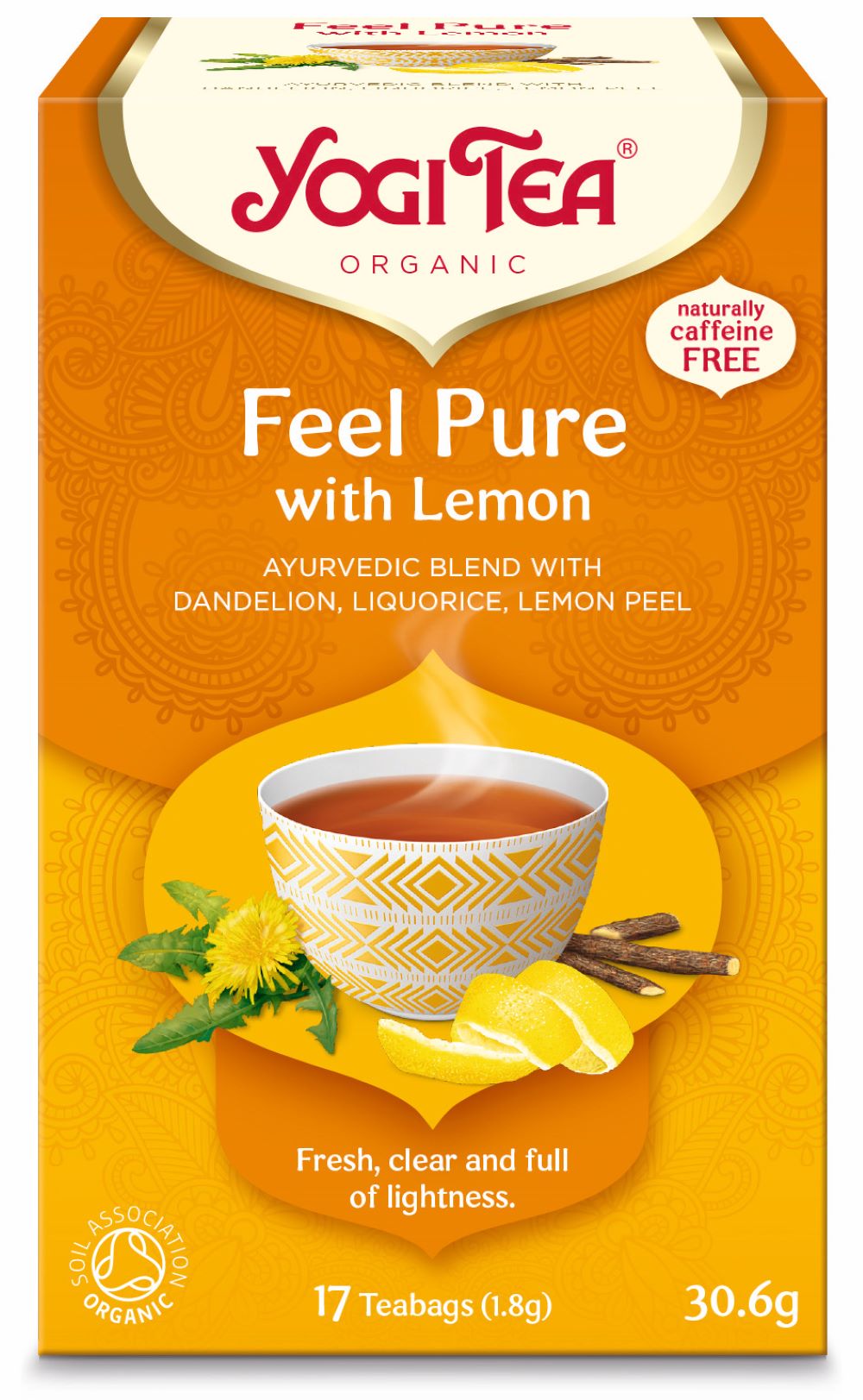 Yogi Tea_Detox Dandelion with Lemon Organic 17 Bag