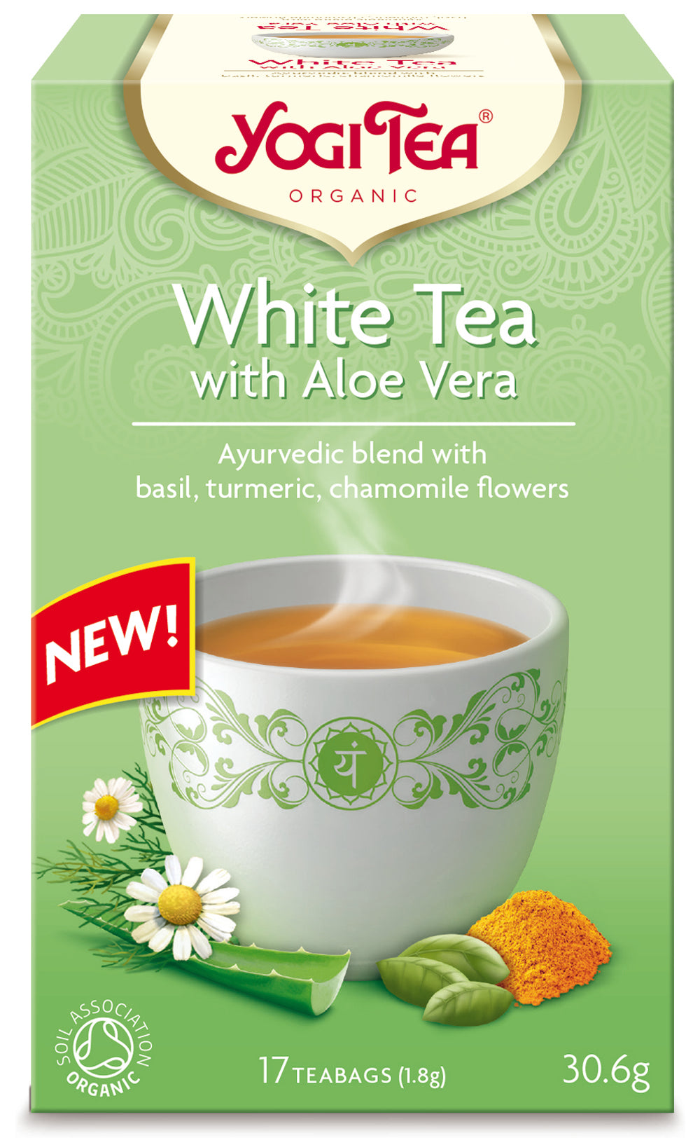 Yogi Tea_White Tea Aloe Vera Organic 17 Bag