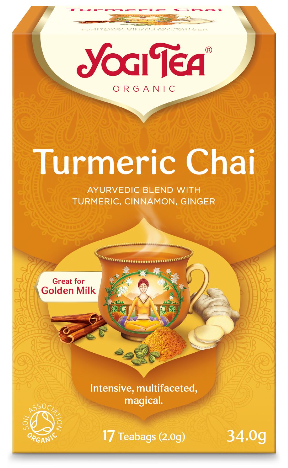 Yogi Tea_Organic Turmeric Chai 17 Bag
