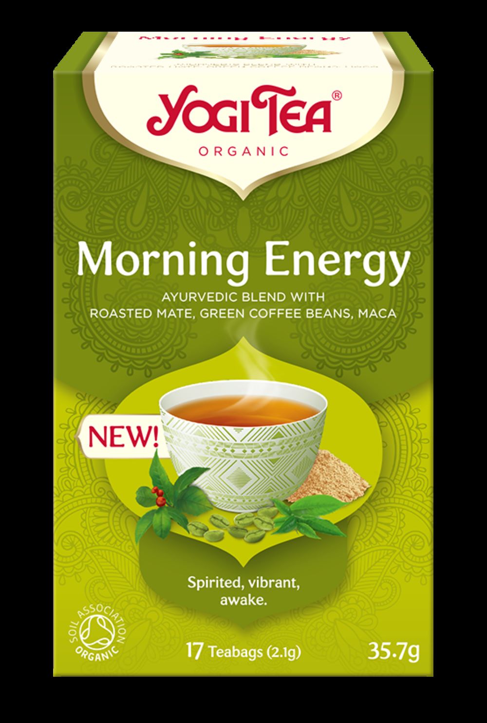 Yogi Tea_Morning Energy Tea. 17 teabags.