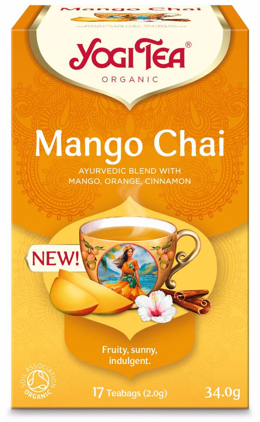 Yogi Tea_Yogi Tea Mango Chai Organic 17 Teabags-Pack of 2