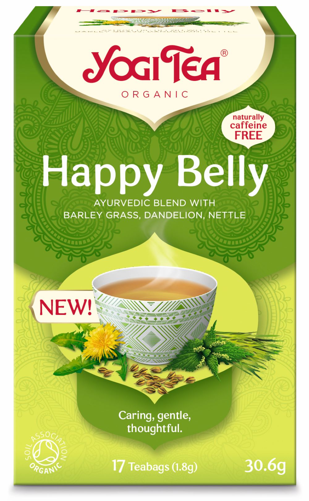 Yogi Tea_Yogi Tea Happy Belly Organic 17 Teabags-Pack of 2