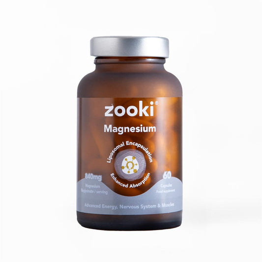 YourZooki_Zooki Liposomal Magnesium Bisglycinate 840mg 60 Capsules