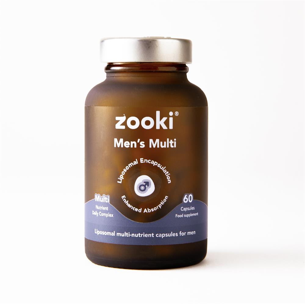 YourZooki_Zooki Liposomal Men's Multivitamin 60 Capsules. 30 Day Supply