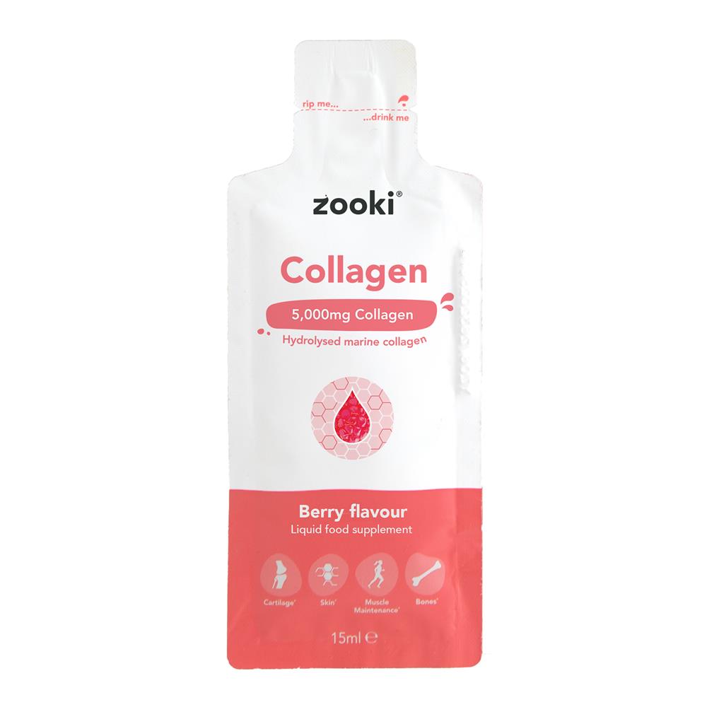 YourZooki_Zooki Marine Collagen 5000mg Berry 1x15ml Liquid Sachet-Pack of 20