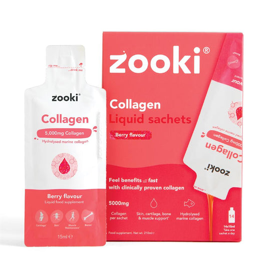 YourZooki_Zooki Marine Collagen 5000mg Berry 14x15ml Liquid Sachets