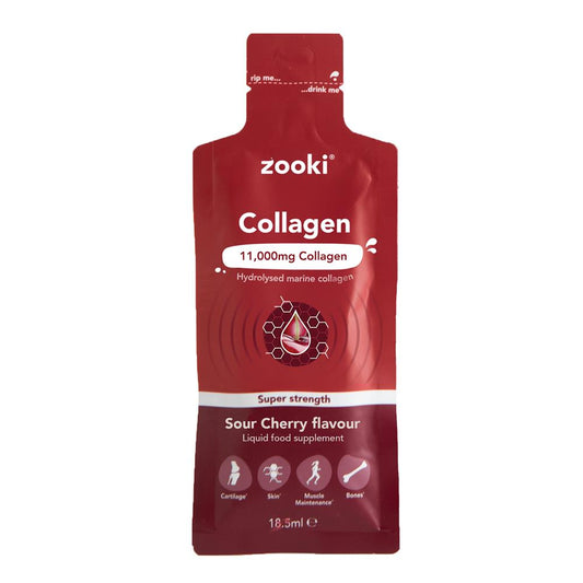 YourZooki_Zooki Marine Collagen 11000mg Cherry 1x18.5ml Sachet-Pack of 20