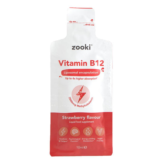 YourZooki_Zooki Liposomal Vitamin B12 2500mcg Strawberry 1x10ml Sachet-pack of 20