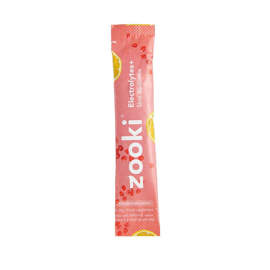 YourZooki_Zooki Electrolytes+ Skin Radiance Pomegranate 1 Sachet-Pack of 20