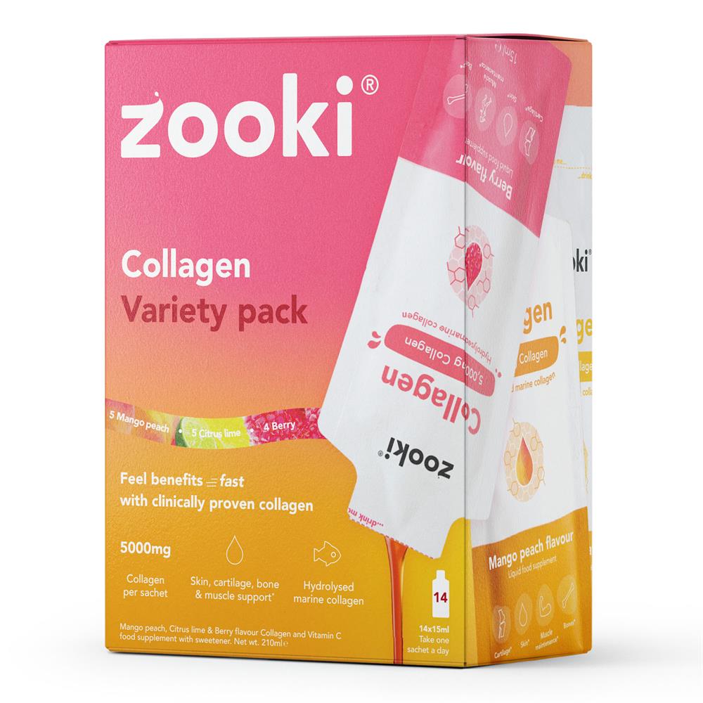 YourZooki_Zooki Marine Collagen Variety Pack 14x15ml sachets