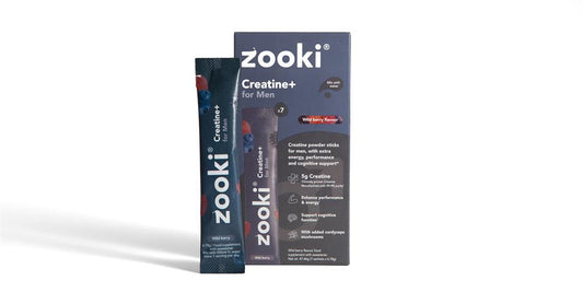 YourZooki_Zooki Creatine+ For Men Powder Sachets Wild Berry 7 Sachets