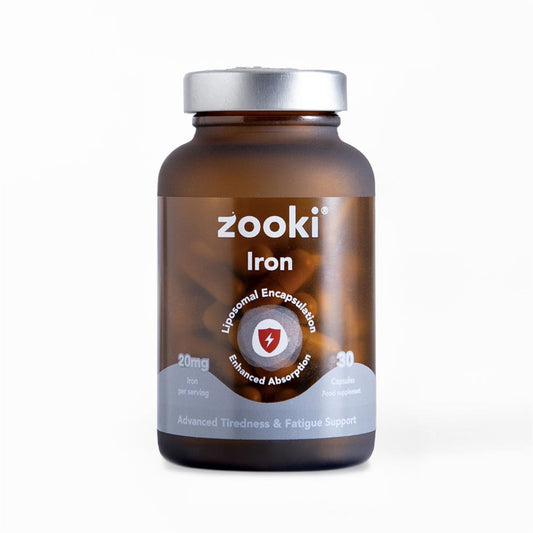 YourZooki_Zooki Liposomal Iron 20mg Capsules - 30 Day Supply