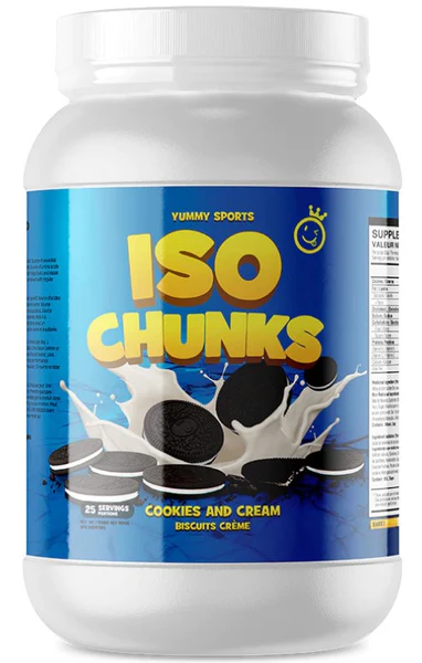 Yummy Sports ISO Chunk 25 Serv 800g Cookies & Cream