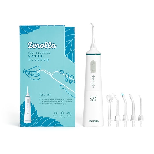 Zerolla_Eco Electric Portable Water Flosser 300ml - Full Set