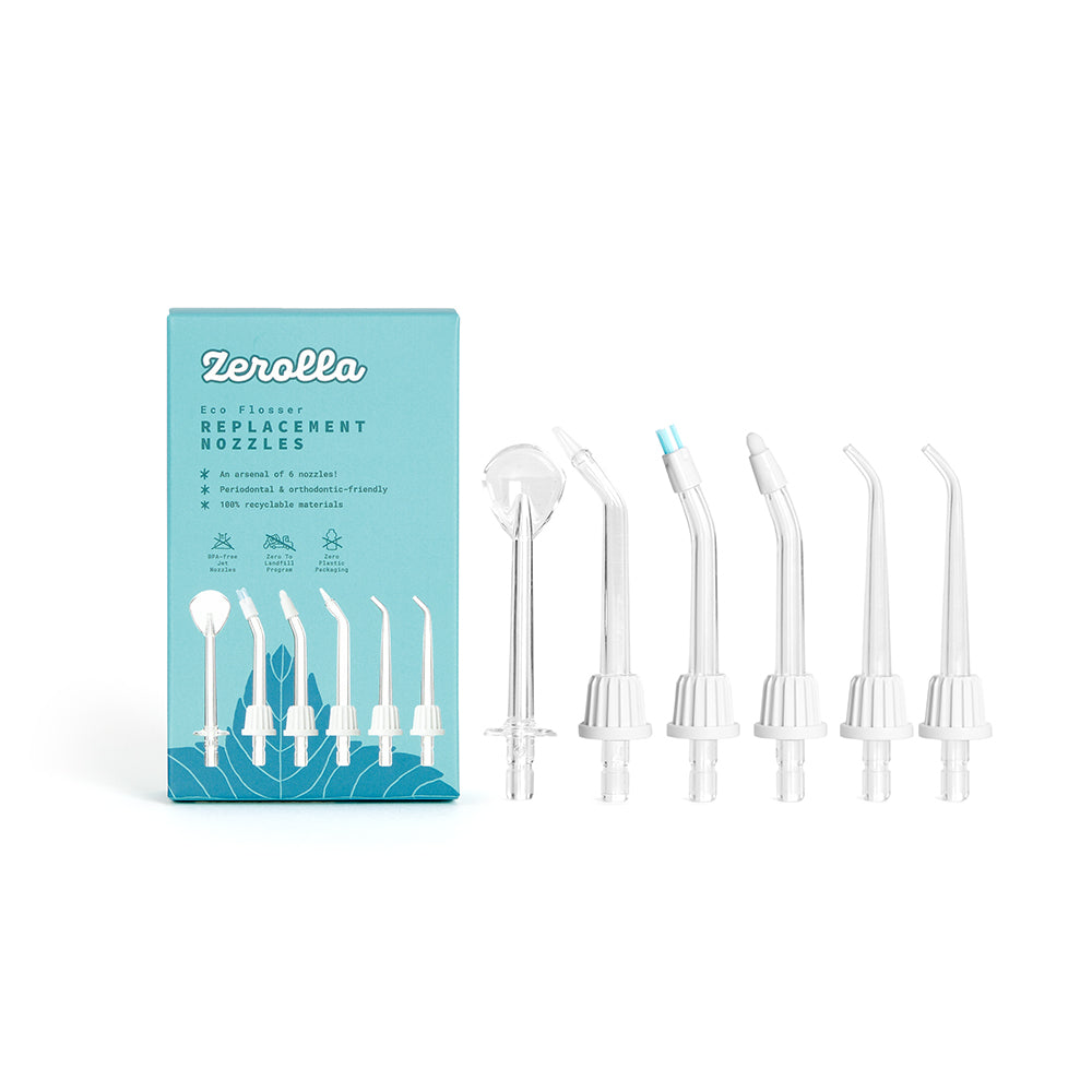 Zerolla_Eco Electric Water Flosser Set of 6 - Replacement Nozzles
