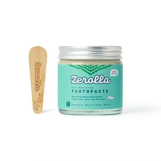 Zerolla_Eco Natural Whitening Toothpaste 60ml - Double Mint-Pack of 2