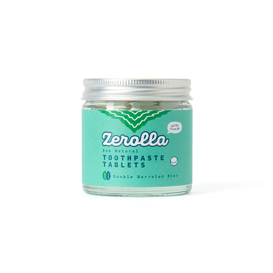Zerolla_Eco Natural Whitening Toothpaste Tablets 100 tabs - Double Mint-Pack of 2
