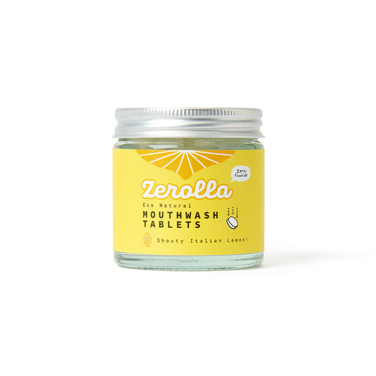 Zerolla_Eco Natural Mouthwash Tablets 150 tabs - Italian Lemon-Pack of 2