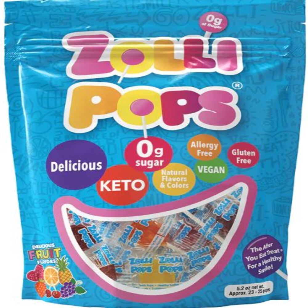 Zolli Pops_Sugar Free Fruit Lollipops 150g