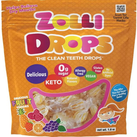Zolli Pops_Sugar Free Fruit Drops Pouch 45g