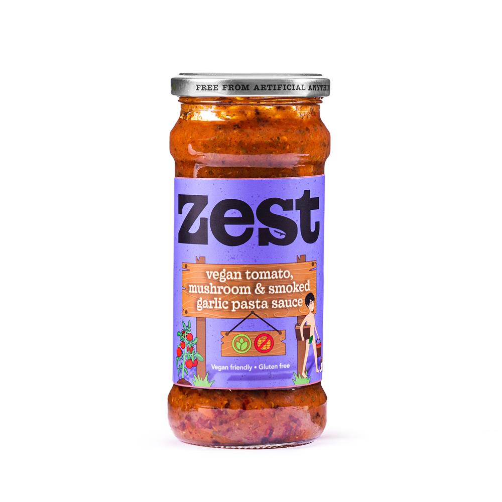 Zest_Tomato Mushroom & Smoked Garlic Pasta Sauce 340g-pack of 2
