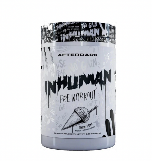 AfterDark InHuman Pre Workout 257g Snow Cone