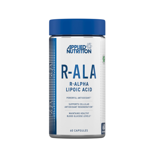 Applied Nutrition R-ALA R-ALPHA Lipoic Acid 60 Caps