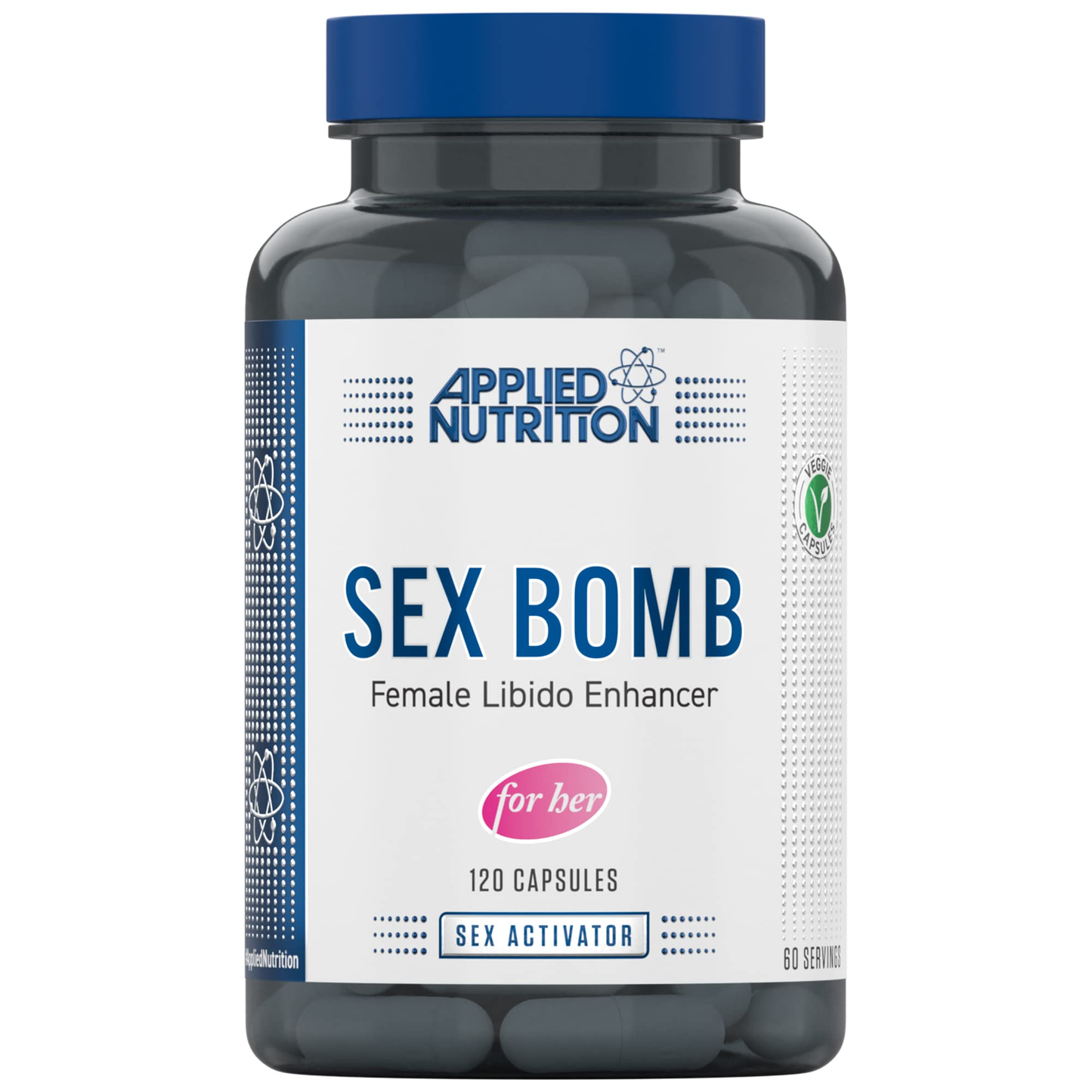 Applied Nutrition Sex Bomb Female Libido Enhancer 120 Veg Caps