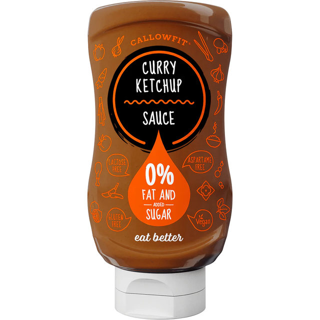 Callowfit Sauce 300ml Curry Ketchup