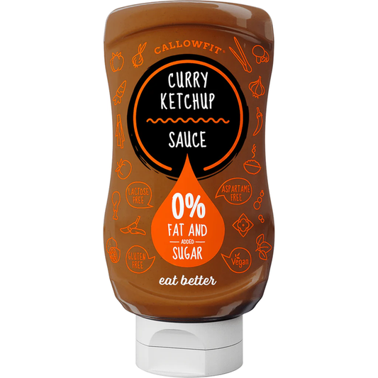 Callowfit Sauce 300ml Curry Ketchup